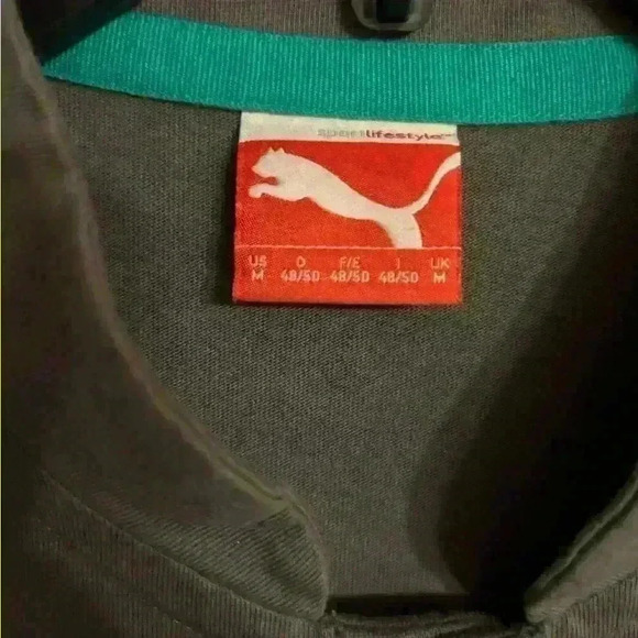 Men’s Puma Mercedes Petronas Size Medium Shirt Gray - Picture 2 of 8